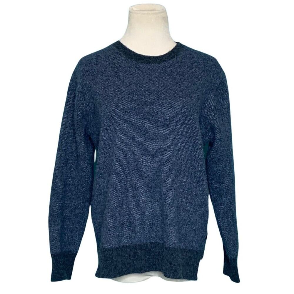 Rails blue wool long sleeves crew neck sweater size XL